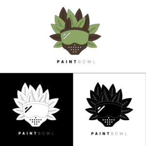 Logo Paintbowl - Design Graphique